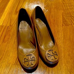 Tory Burch wedges, used size 6 or 6 1/2